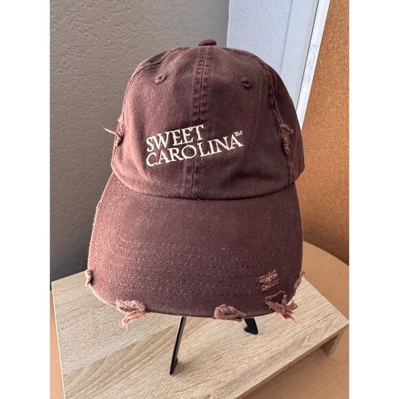 Sweet Carolina Sweet Tea Vodka Distressed Dad Hat - Picture 1 of 7